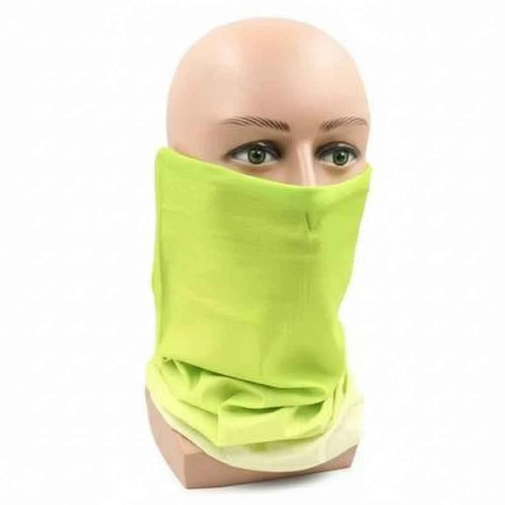 Tour De Cou Bandana femme vert fluo - BoucleAura