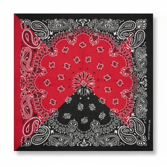 Bandana en coton homme multicolore à motifs cachemire - BoucleAura