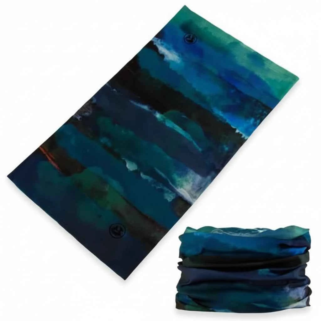 Tour De Cou Bandana femme bleu encre - BoucleAura