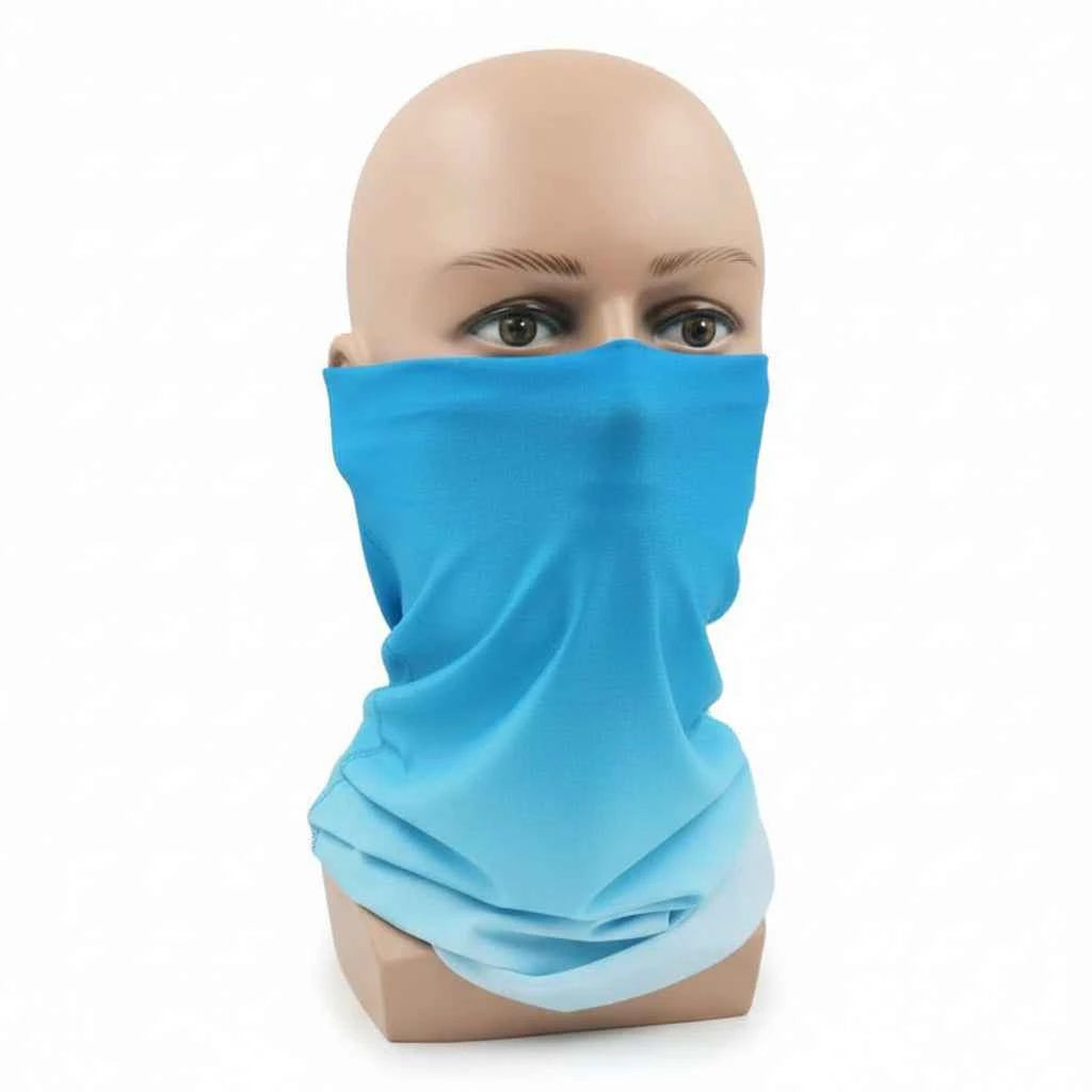 Tour De Cou Bandana bleu dégradé femme - BoucleAura