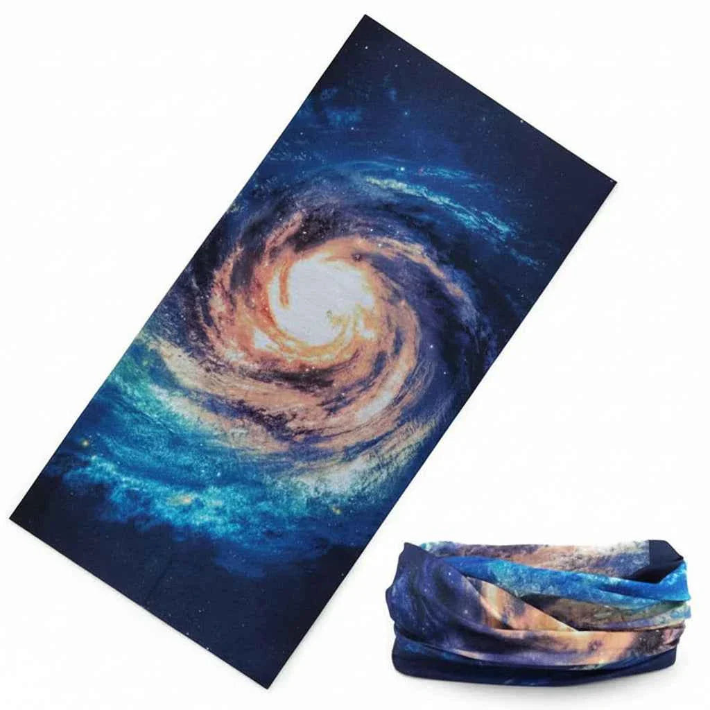 Tour De Cou Bandana multicolore galaxie homme - BoucleAura