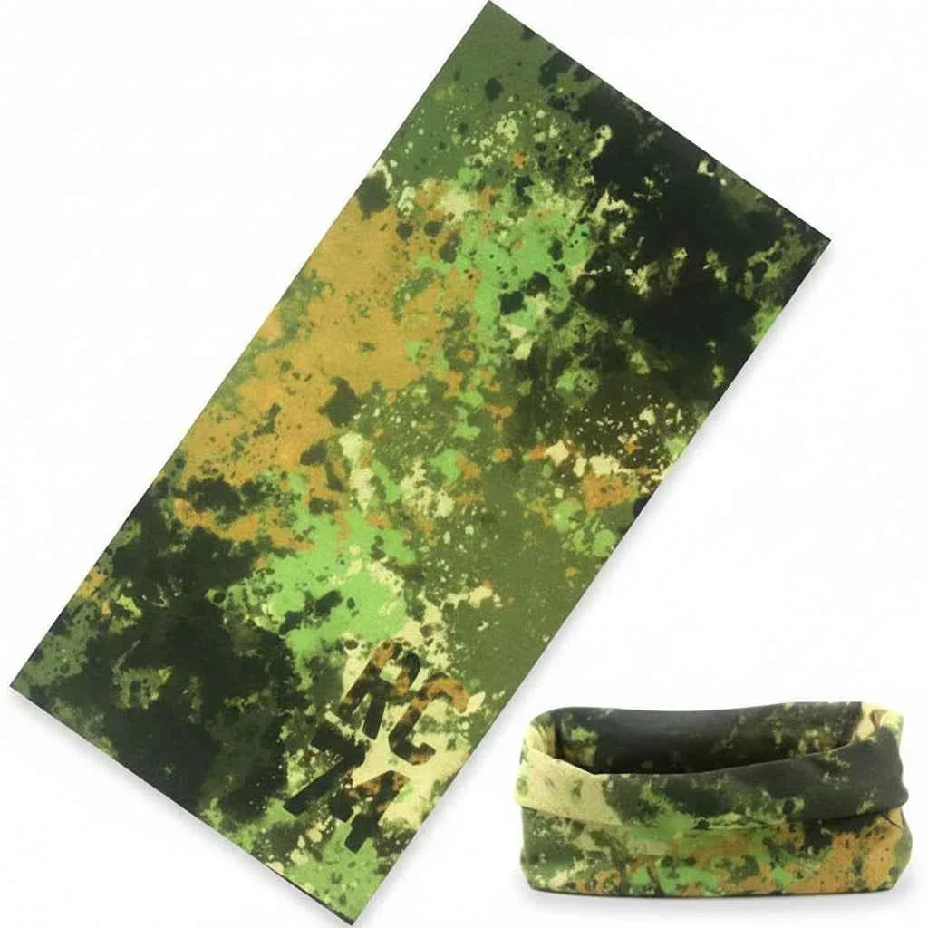 Tours De Cou Bandana vert pirate camouflage - BoucleAura