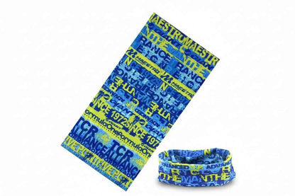 Tour De Cou Bandana bleu homme pirate - BoucleAura