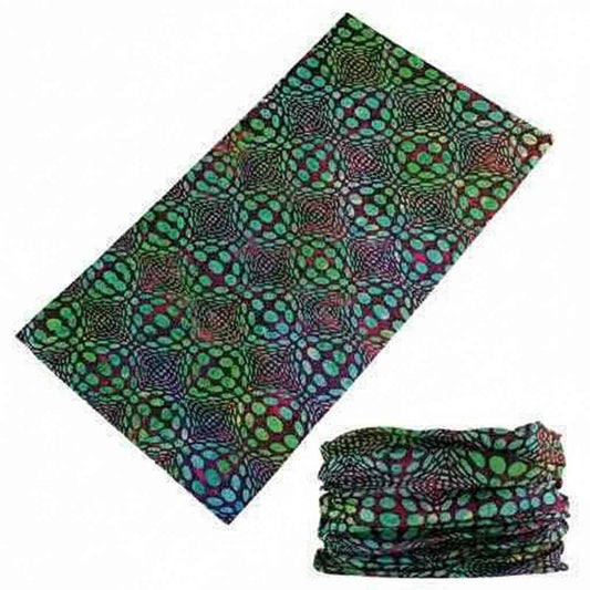 Tours De Cou Bandana multicolore femme à pois - BoucleAura