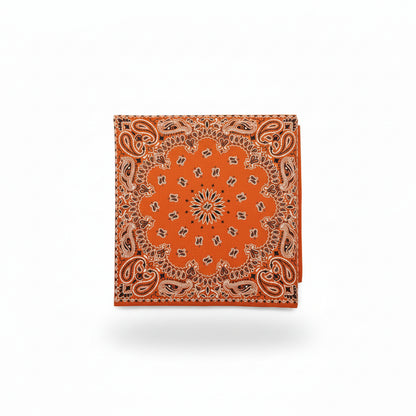 Bandana en coton homme orange