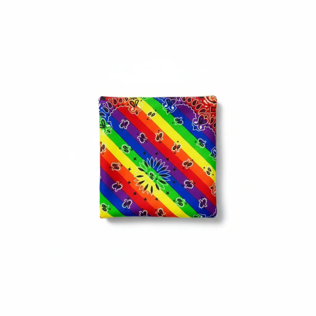 Bandana en coton femme multicolore
