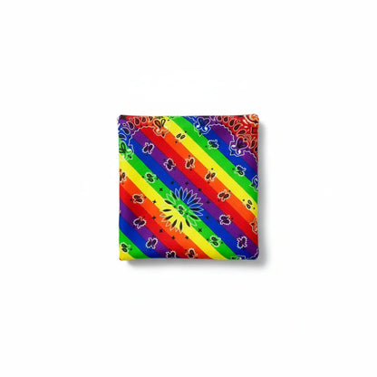 Bandana en coton femme multicolore
