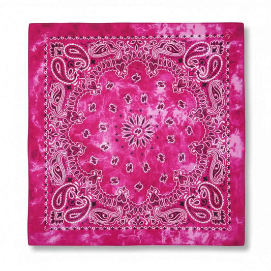 Bandana personnalisé coton rose - BoucleAura