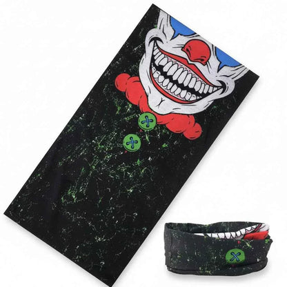 Tour De Cou Bandana pirate multicolore à sourire clown - BoucleAura