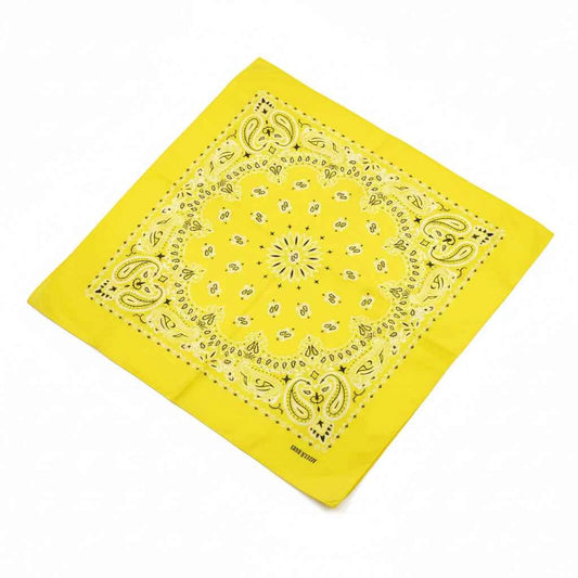 Bandana en coton homme jaune - BoucleAura