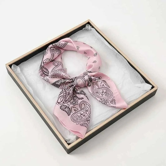 Foulard bandana bandana rose - BoucleAura