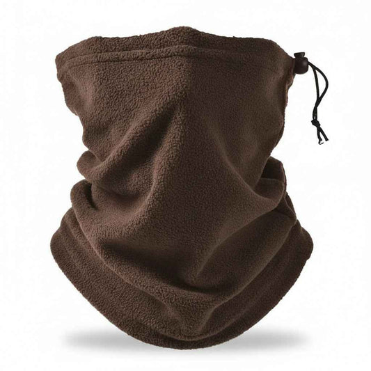 Tour De Cou Bandana homme polaire marron - BoucleAura