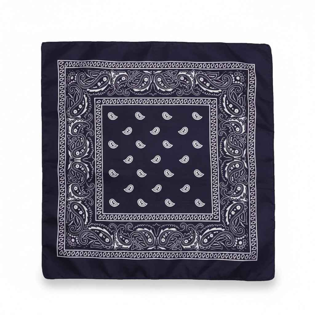 Bandana noir femme pirate - BoucleAura