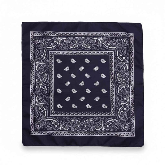 Bandana noir femme pirate - BoucleAura