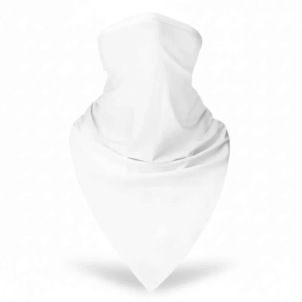 Tour De Cou Bandana blanc respirant - BoucleAura