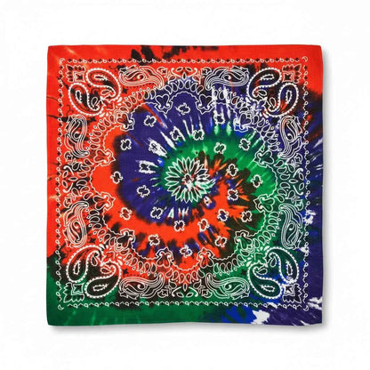 Bandana en coton homme multicolore motif cachemire - BoucleAura