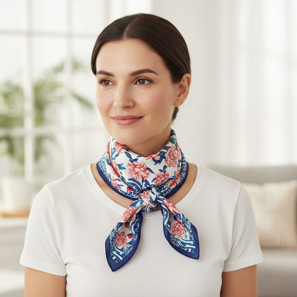 Foulard bandana femme multicolore