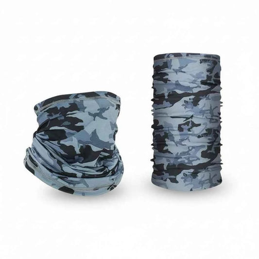 Tour De Cou Bandana camouflage bleu homme - BoucleAura
