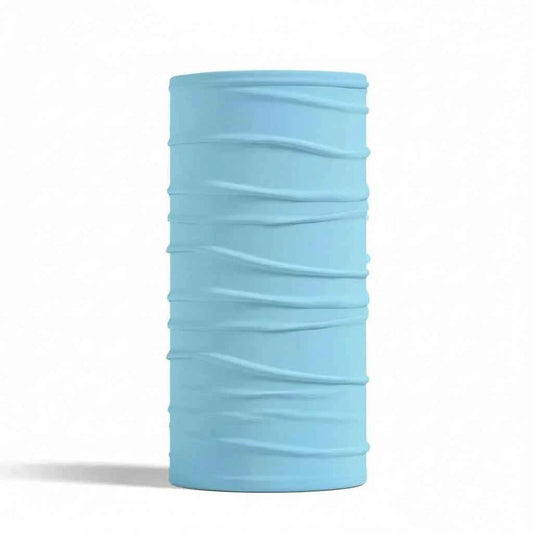 Tour De Cou Bandana femme bleu uni - BoucleAura