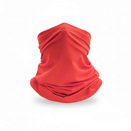 Tour De Cou Bandana rouge pour homme en tissu lisse - BoucleAura