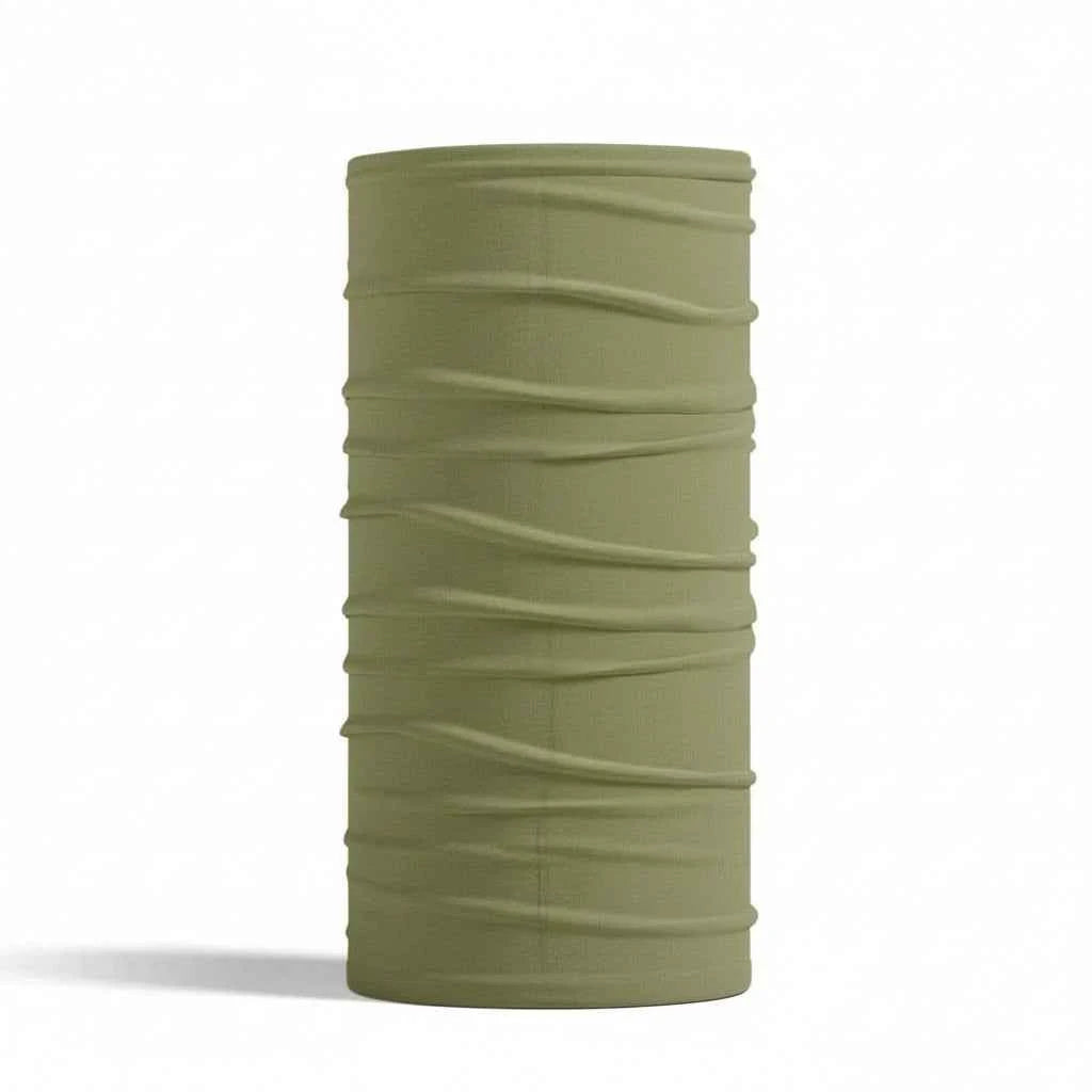Tour De Cou Bandana femme kaki uni - BoucleAura