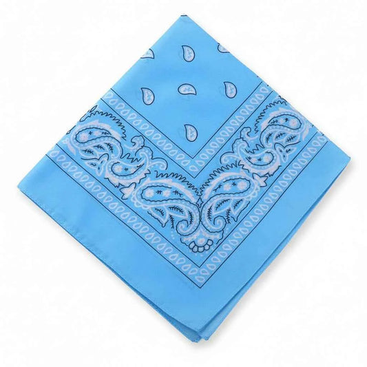 Bandanas pour cheveux bleu - BoucleAura
