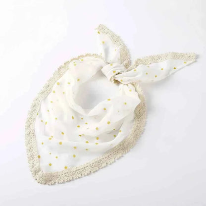 Bandana pour cheveux blanc - BoucleAura