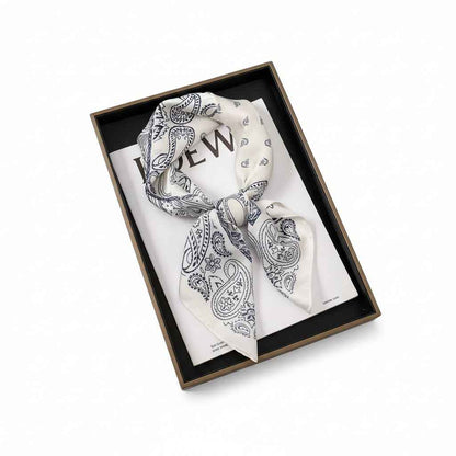 Bandana blanc femme - BoucleAura