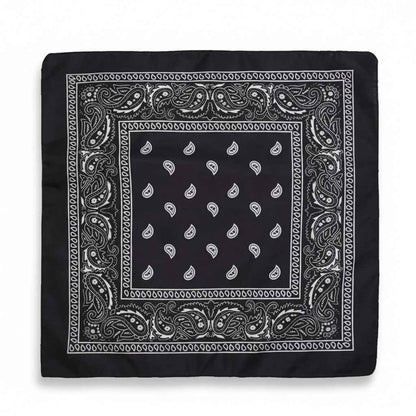Bandana noir pirate - BoucleAura