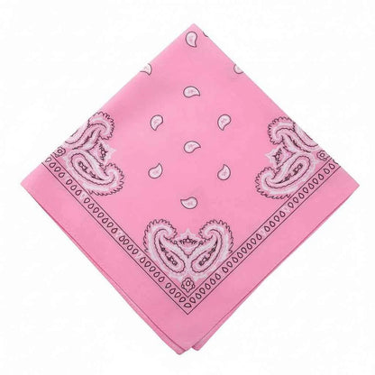 Bandana pour cheveux rose cachemire femme - BoucleAura