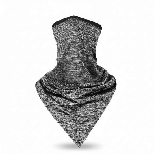 Tour De Cou Bandana gris chiné personnalisé - BoucleAura