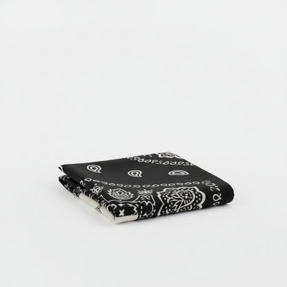 Bandana en coton homme noir