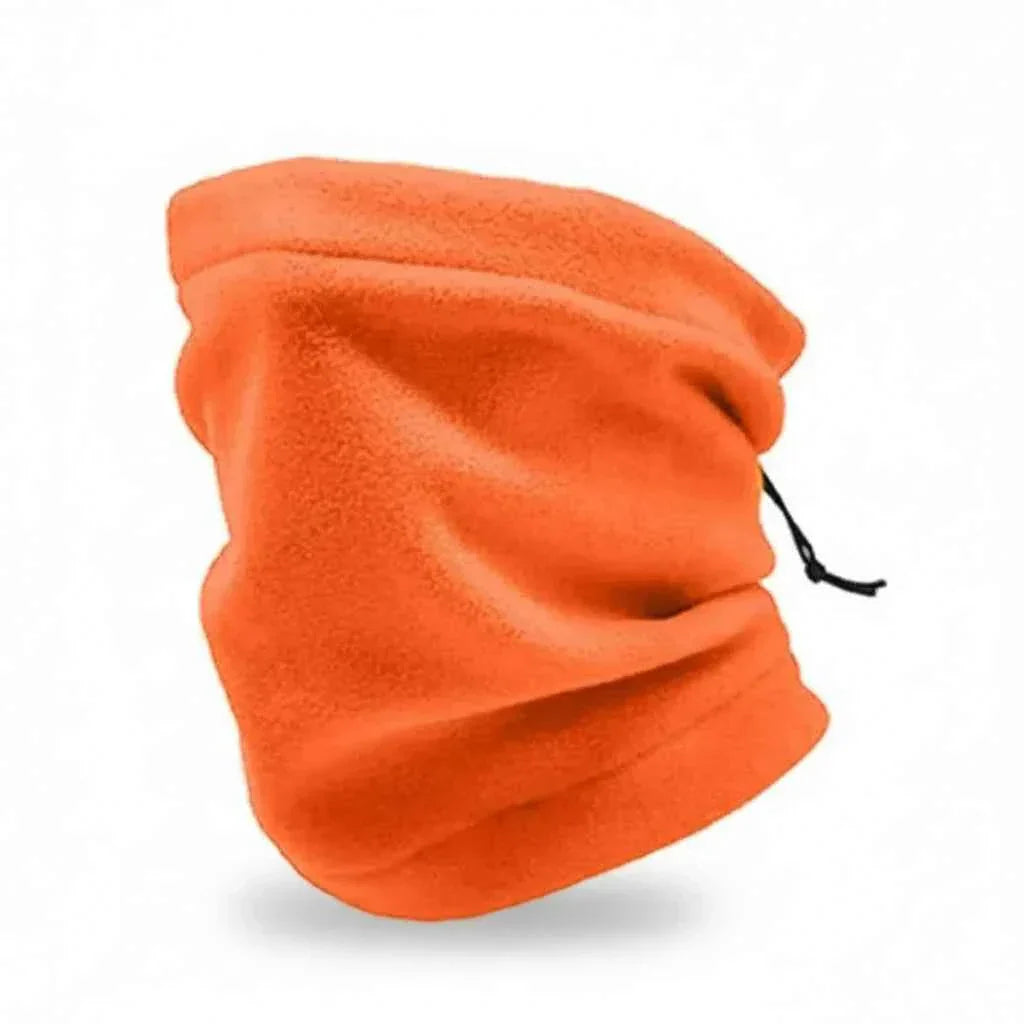 Tour De Cou Bandana orange homme en polaire - BoucleAura