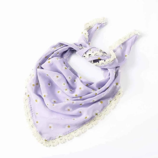 Bandana pour cheveux femme violet - BoucleAura