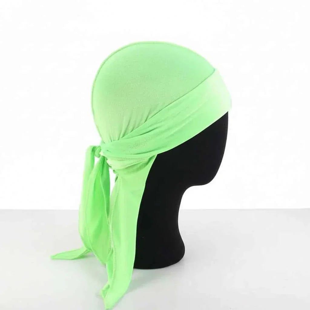 Bandana pirate vert homme - BoucleAura