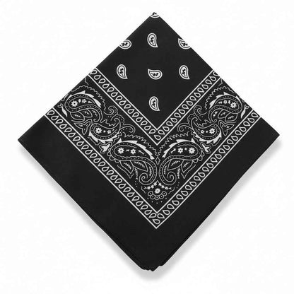 Bandana pour cheveux noir - BoucleAura