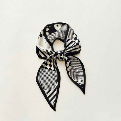 Bandana pour cheveux noir - BoucleAura