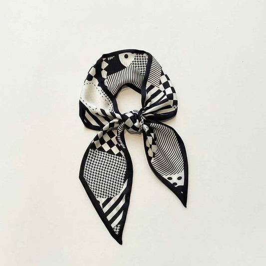 Bandana pour cheveux noir - BoucleAura