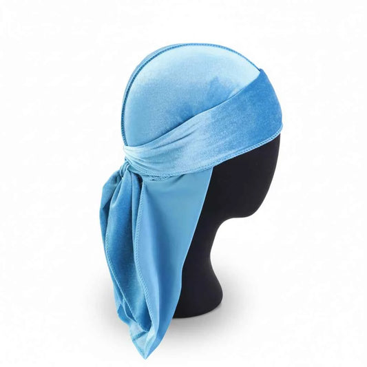 Bandana pirate bleu - BoucleAura