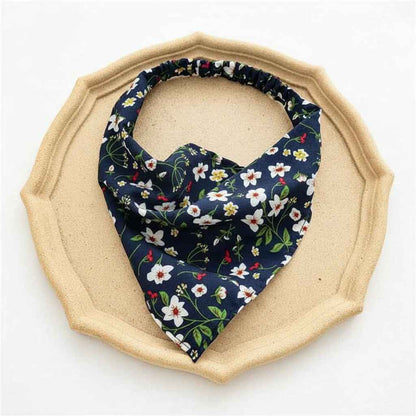 Bandana pour cheveux bleu femme - BoucleAura