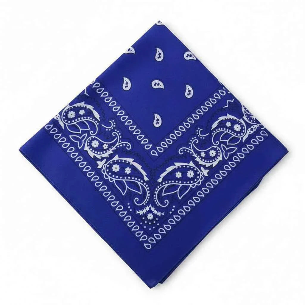 Bandanas pour cheveux bleu - BoucleAura