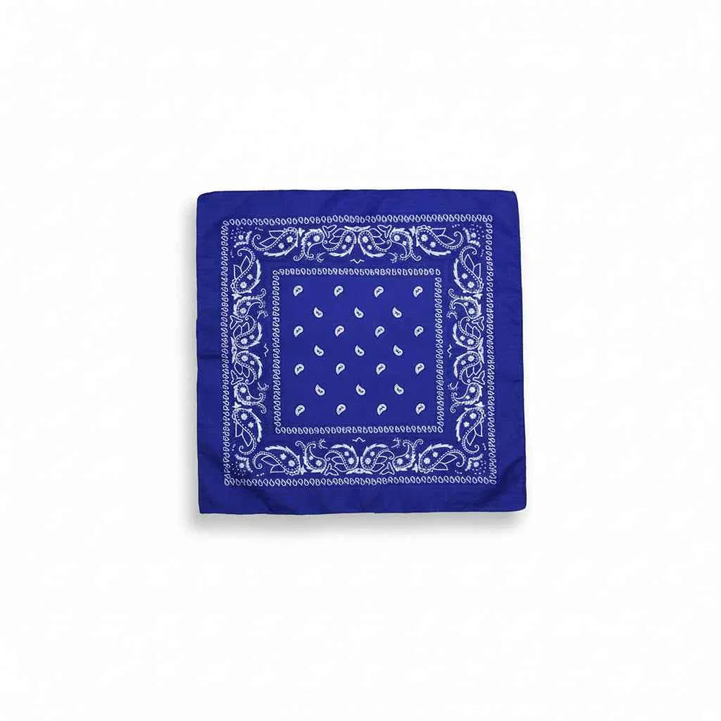 Bandana bleu femme - BoucleAura
