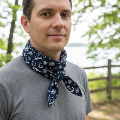 Bandana en coton homme