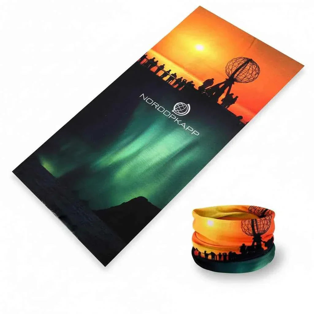 Tour De Cou Bandana multicolore paysage coucher de soleil - BoucleAura