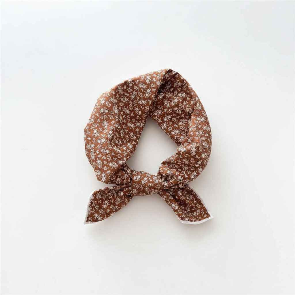 Bandana pour cheveux marron - BoucleAura