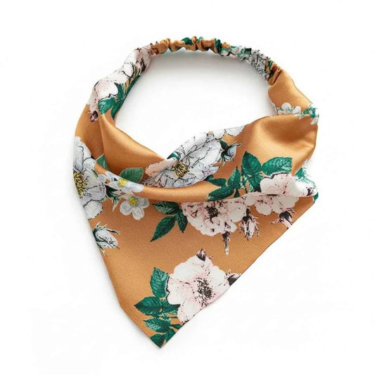 Bandana pour cheveux orange - BoucleAura