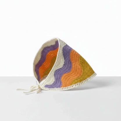 Bandana pour cheveux multicolore