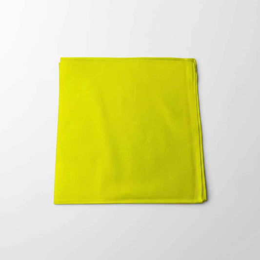 Bandana en coton jaune uni - BoucleAura