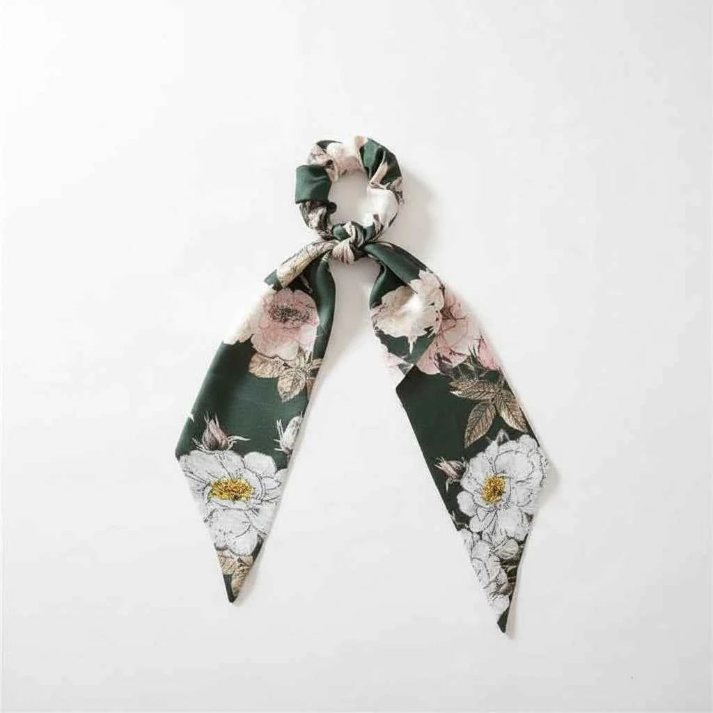 Bandana pour cheveux femme vert - BoucleAura