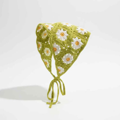 Bandana pour cheveux femme vert - BoucleAura